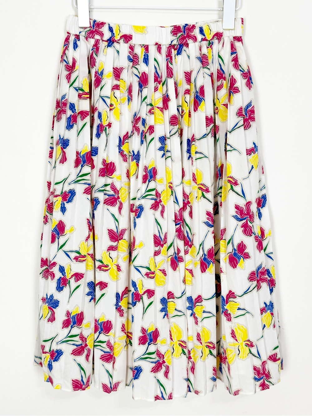 Banana Republic Pleated Floral Skirt